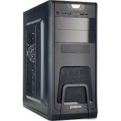 Корпус Exegate EX278394RUS   M itower  CP-603 Black, ATX, <без БП>, 2*USB+2*USB3.0, Audio
