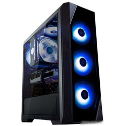 Корпус M iTower Zalman N5 TF black (ATX, mATX, Mini-ITX, USB2.0 x2, USB3.0x1, FRONT 1x120mm, REAR 1x120mm, без БП) (N5 TF)