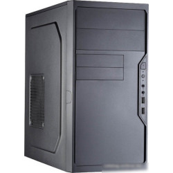 Корпус Minitower Foxline FL-733 450W black (mATX, 2xUSB3.0, 450W, w/pwr cord, w/o FAN) (FL-733R-FZ450R-U32)
