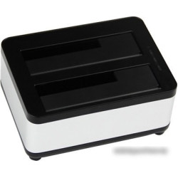 Док-станция для HDD AgeStar 3UBT8 SATA III пластик/алюминий серебристый 2
