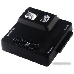 Док-станция для HDD/SSD AgeStar 3FBCP SATA IDE пластик черный