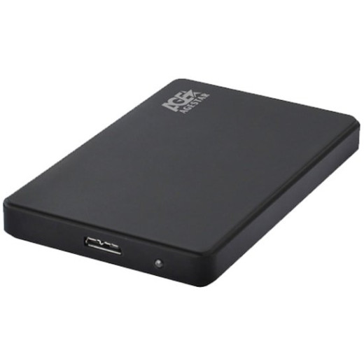 Внешний корпус для HDD AgeStar 3UB2P2 SATA III пластик черный 2.5