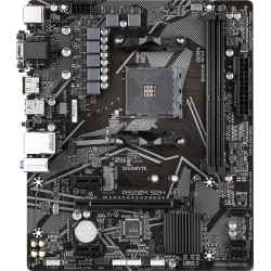 Материнская плата Gigabyte A520M S2H Soc-AM4 AMD A520 2xDDR4 mATX AC`97 8ch(7.1) GbLAN RAID+VGA+DVI+HDMI
