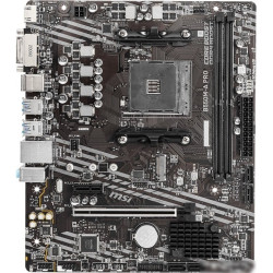 Материнская плата MSI B550M-A PRO Soc-AM4 AMD B550 2xDDR4 mATX AC`97 8ch(7.1) GbLAN RAID+DVI+HDMI