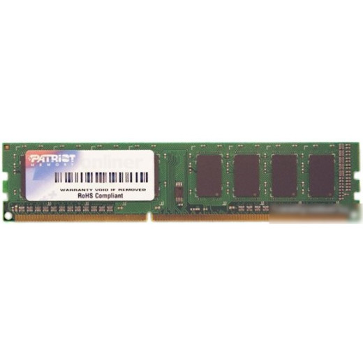 Память DDR3 4Gb 1333MHz Patriot PSD34G13332 RTL PC3-10600 CL9 DIMM 240-pin 1.5В