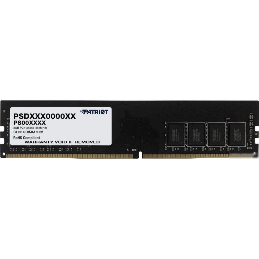 Память DDR4 16Gb 2666MHz Patriot PSD416G266681 RTL PC4-21300 CL19 DIMM 288-pin 1.2В single rank