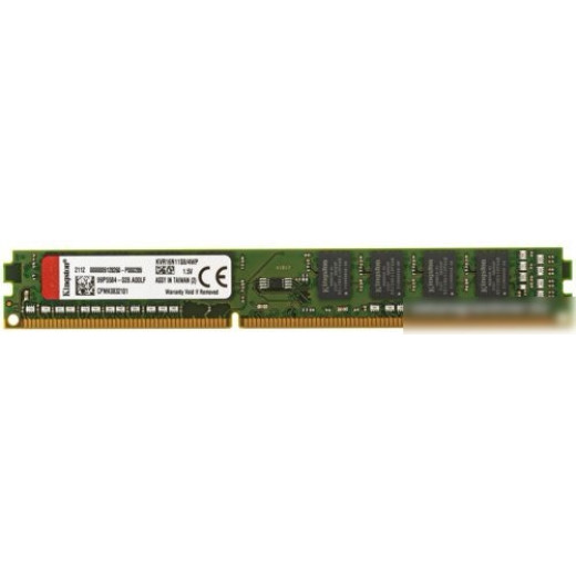 Память DDR3 4Gb 1600MHz Kingston KVR16N11S8/4WP RTL PC3-12800 CL11 DIMM 240-pin 1.5В