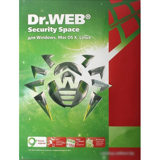 ПО DR.Web Security Space 1 ПК/1 год