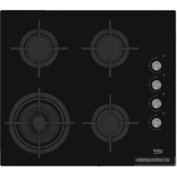 Газовая варочная поверхность Beko HILW64122S черный