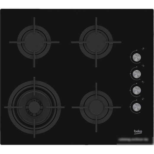 Газовая варочная поверхность Beko HILW64122S черный