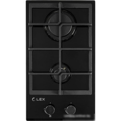 Газовая варочная поверхность Lex GVG 321 BL черный