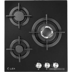 Газовая варочная поверхность Lex GVG 430 BL черный