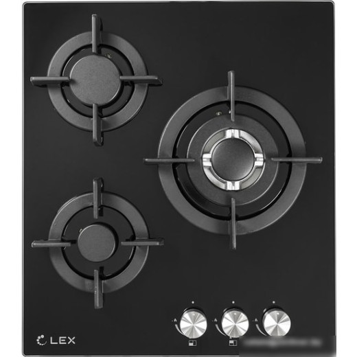 Газовая варочная поверхность Lex GVG 430 BL черный