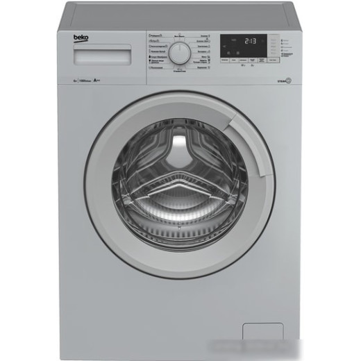 Стиральная машина Beko WSRE6512ZSS класс: A загр.фронтальная макс.:6кг серебристый