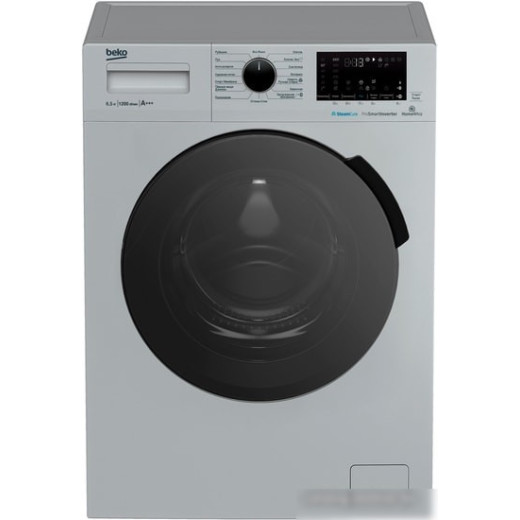 Стиральная машина Beko WSPE6H616S класс: A загр.фронтальная макс.:6.5кг серебристый