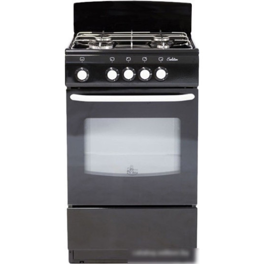 Плита Газовая De Luxe 5040.38г черный