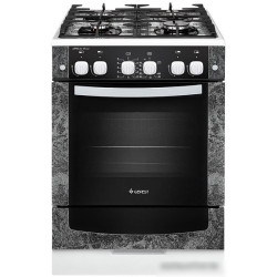 Плита Газовая GEFEST ПГ 6500-02 0113 черный мрамор