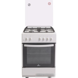 Плита Газовая De Luxe 606040.24-001г (кр) ЧР белый