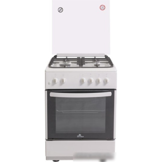 Плита Газовая De Luxe 606040.24-001г (кр) ЧР белый