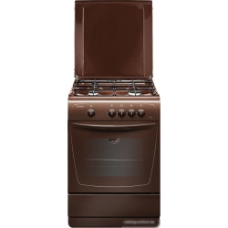 Плита газовая GEFEST 1200 C7 K89 количество конфорок 4, цвет коричневый, крышка