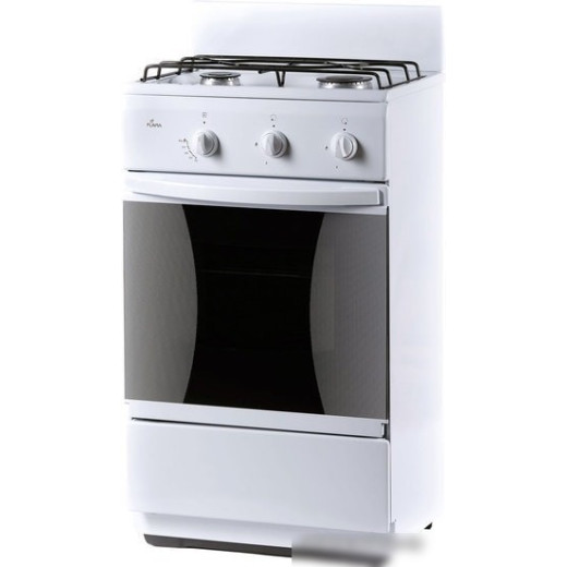 Плита Комбинированная Flama CK 2201 W белый