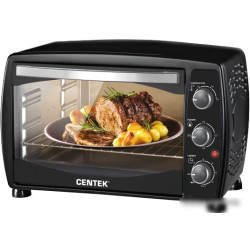 Жарочный шкаф электрический Centek CT-1531-42 Black объем 42 л, цвет черный
