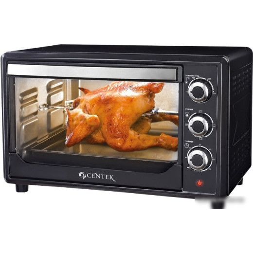 Мини-печь Centek CT-1530-36 GRILL объем 36 л, цвет черный