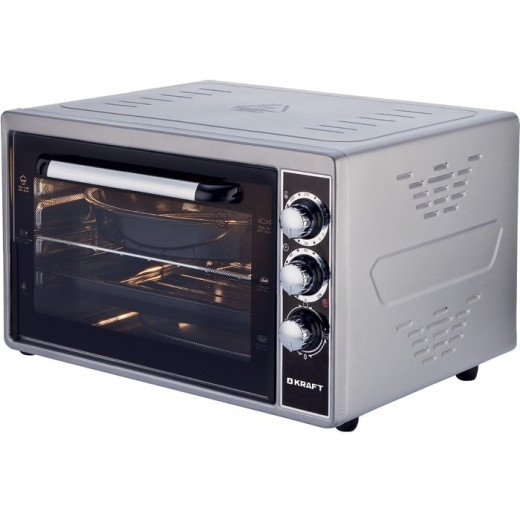Мини-печь KRAFT KF-MO 3801 GR серый
