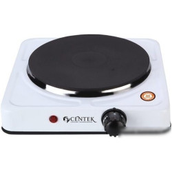 Плита электрическая настольная Centek СТ-1506 количество конфорок 1, цвет белый