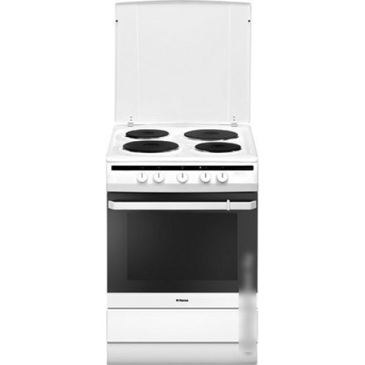Электрическая плита HANSA FCEW63010, эмаль, белый