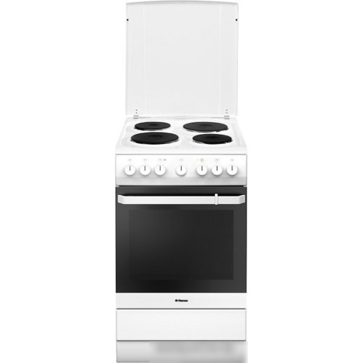 Электрическая плита HANSA FCEW54120, эмаль, белый