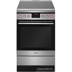 Электрическая плита HANSA FCCX58225, стеклокерамика, нержавеющая сталь