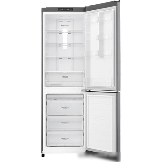 Холодильник двухкамерный LG GA-B419 SDJL морозильная камера снизу, цвет серебристый