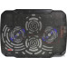 Подставка Buro BU-LCP156-B208 15.6 355x260x21мм 2xUSB 2x 80ммFAN 560г металлическая сетка/пластик черный
