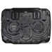 Подставка Buro BU-LCP156-B208 15.6 355x260x21мм 2xUSB 2x 80ммFAN 560г металлическая сетка/пластик черный