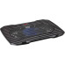 Подставка Buro BU-LCP156-B114 15.6 357x265x33мм 1xUSB 1x 140ммFAN 345г металлическая сетка/пластик черный