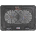 Подставка Buro BU-LCP156-B214H 15.6 355x255x30мм 2xUSB 2x 140ммFAN 657г металлическая сетка/пластик черный