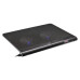 Подставка Buro BU-LCP170-B214 17 398x300x29мм 2xUSB 2x 140ммFAN 926г металлическая сетка/пластик черный