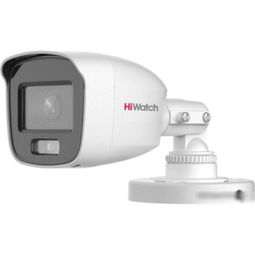 Камера видеонаблюдения HiWatch DS-T200L 3.6-3.6мм HD-CVI HD-TVI цветная корп.:белый