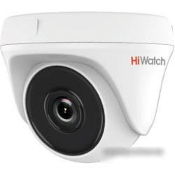 Камера видеонаблюдения HiWatch DS-T133 2.8-2.8мм HD-TVI цветная корп.:белый