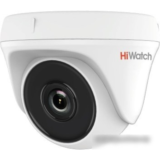 Камера видеонаблюдения HiWatch DS-T133 2.8-2.8мм HD-TVI цветная корп.:белый