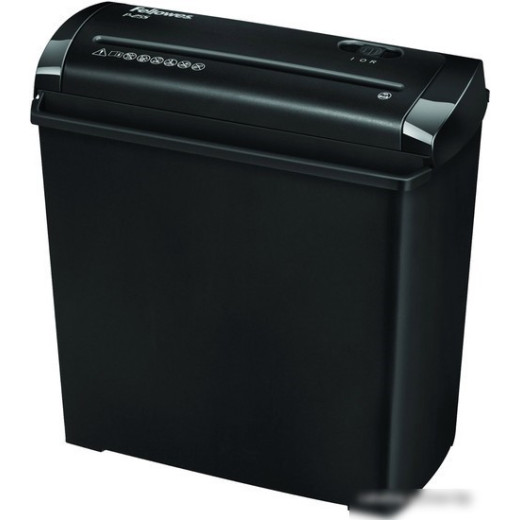 Шредер Fellowes PowerShred P-25S 7mm (секр.Р-1)/ленты/5лист./11лтр.