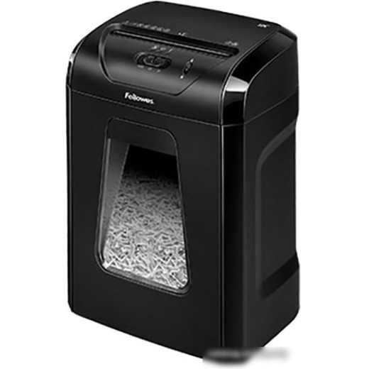Шредер Fellowes PowerShred 12C (секр.P-4)/фрагменты/12лист./18лтр./скобы/пл.карты