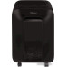 Шредер Fellowes PowerShred LX200 черный (секр.P-4)/перекрестный/12лист./22лтр./скрепки/скобы/пл.карты