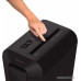 Шредер Fellowes PowerShred LX65 черный (секр.P-4)/перекрестный/10лист./22лтр./скрепки/скобы/пл.карты
