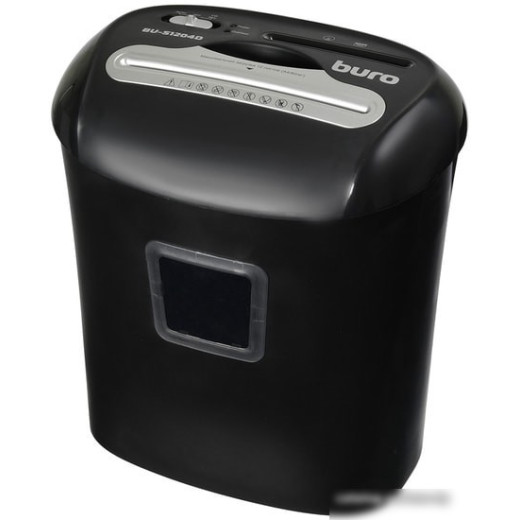 Шредер Buro Office BU-S1204D (секр.P-4)/фрагменты/12лист./21лтр./пл.карты/CD