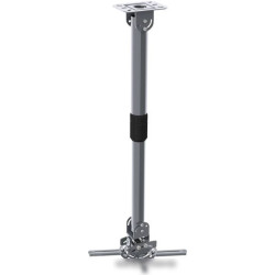 Кронштейн для проектора Cactus CS-VM-PR16L-AL серебристый макс.13.6кг настенный и потолочный поворот и наклон