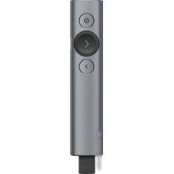 Презентер Logitech Spotlight Radio USB (30м) серый