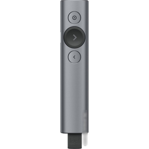 Презентер Logitech Spotlight Radio USB (30м) серый