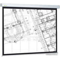 Экран Cactus 127x127см Wallscreen CS-PSW-127X127 1:1 настенно-потолочный рулонный белый
